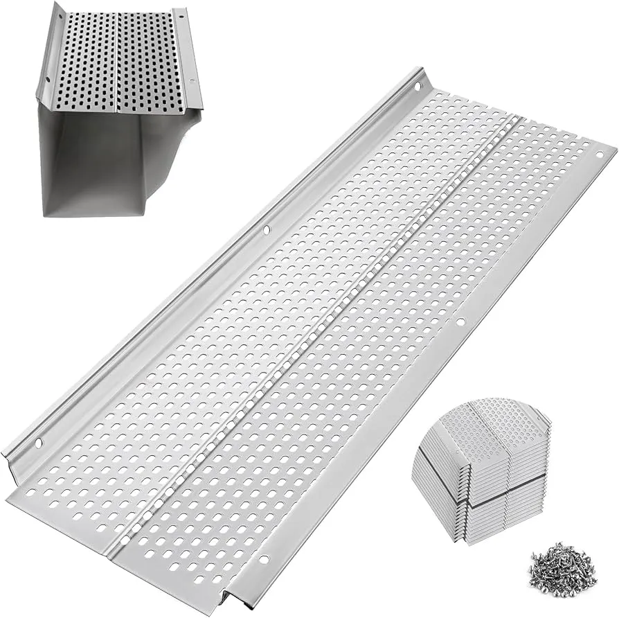 cutting aluminum gutter guard