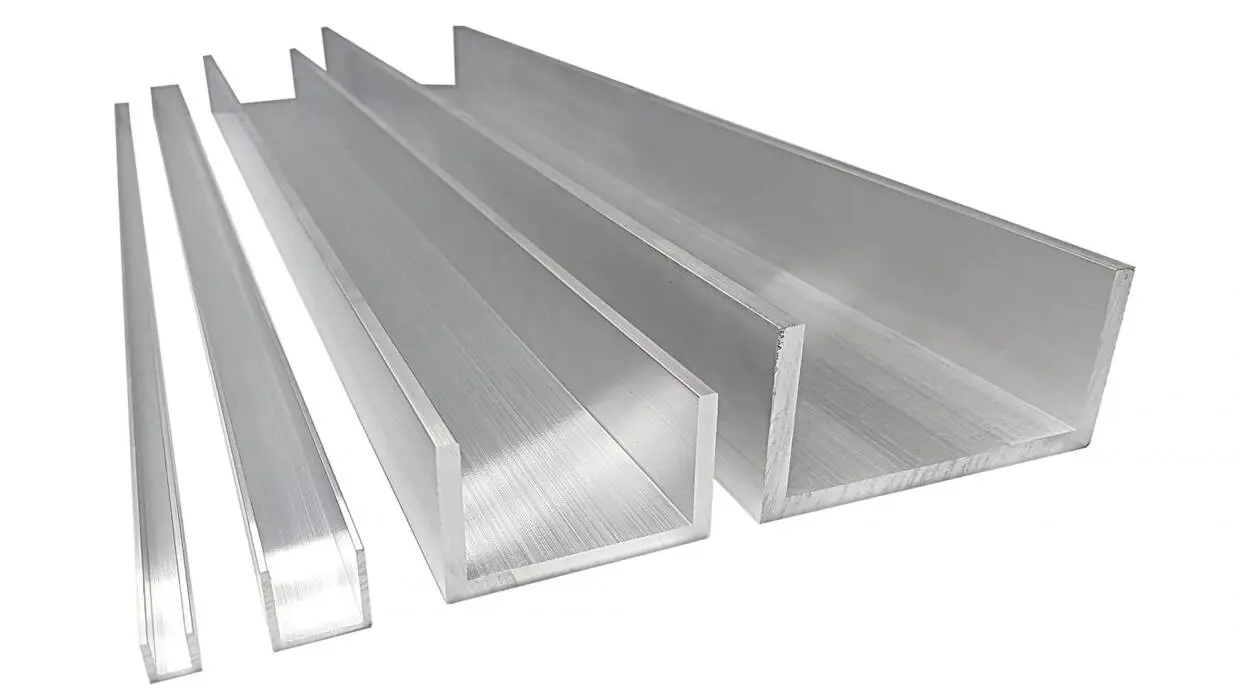 u shaped aluminum profile