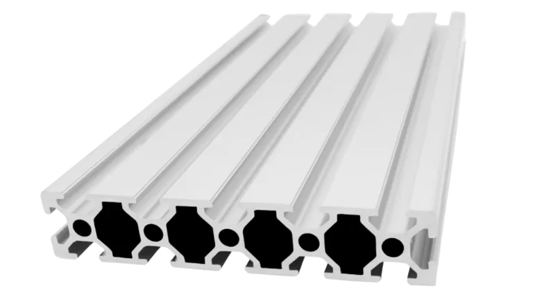 extrusão de perfil de alumínio com ranhura em V