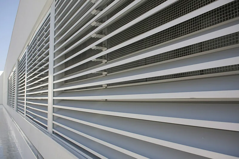 aluminyo na bentilasyon na louvers