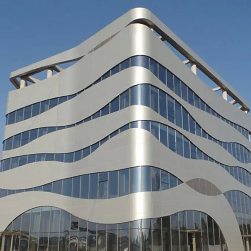 Muro de cortina de alumínio