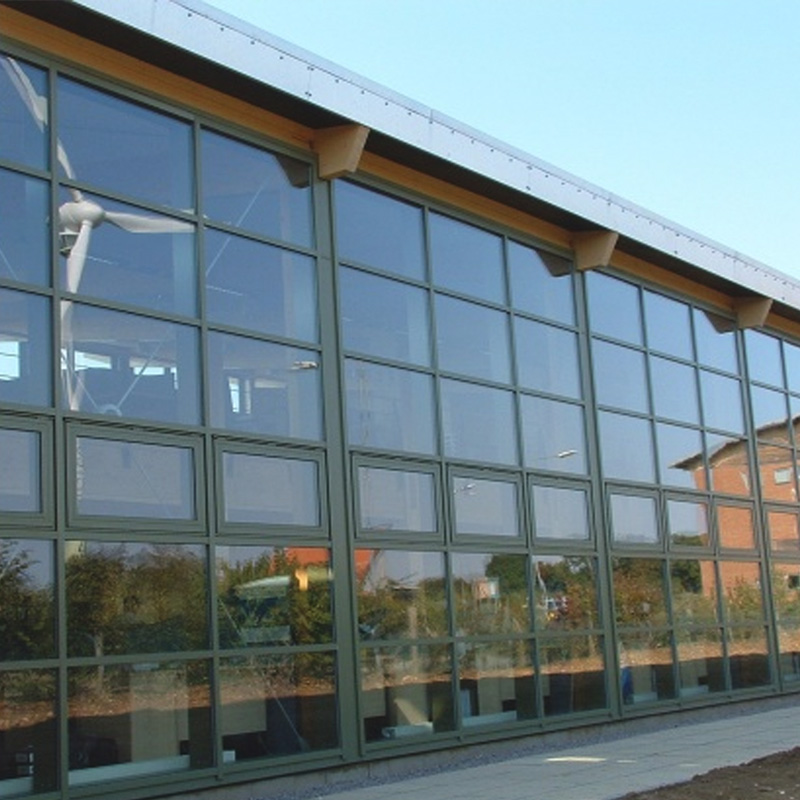 Muro de cortina de alumínio