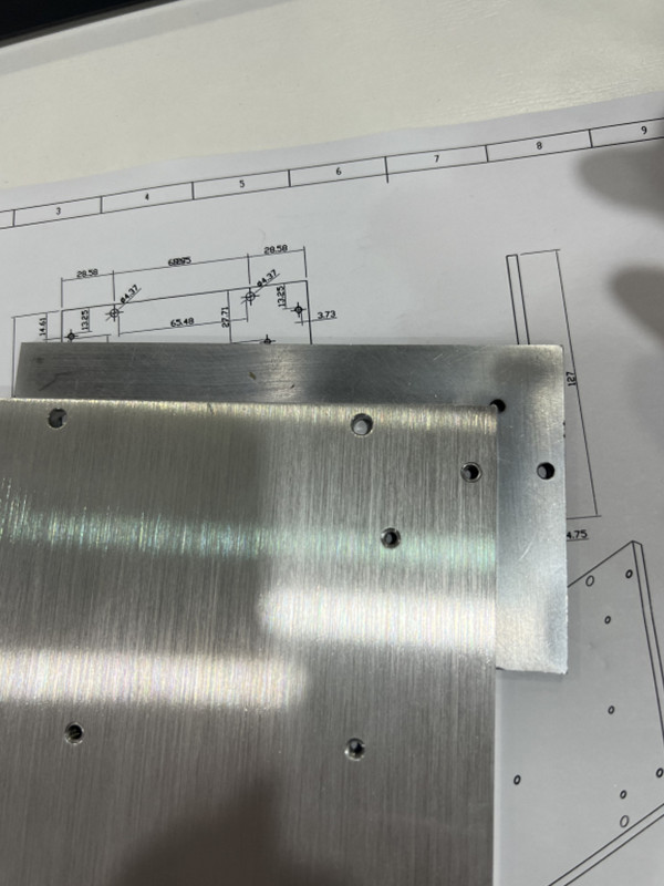 알루미늄 프로파일 드릴링 공정