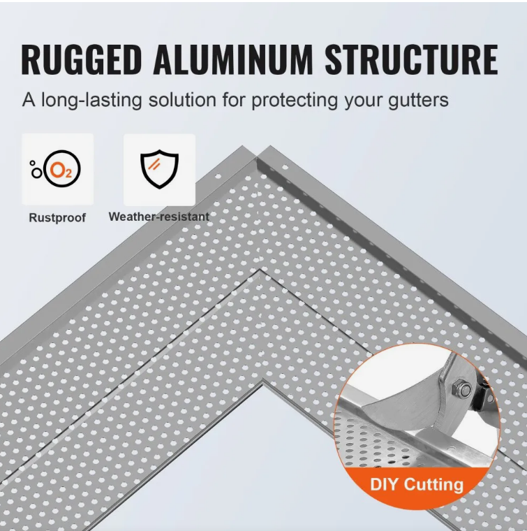 true value aluminum gutter guard