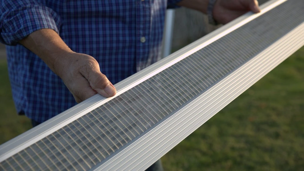 micro mesh aluminum gutter guards