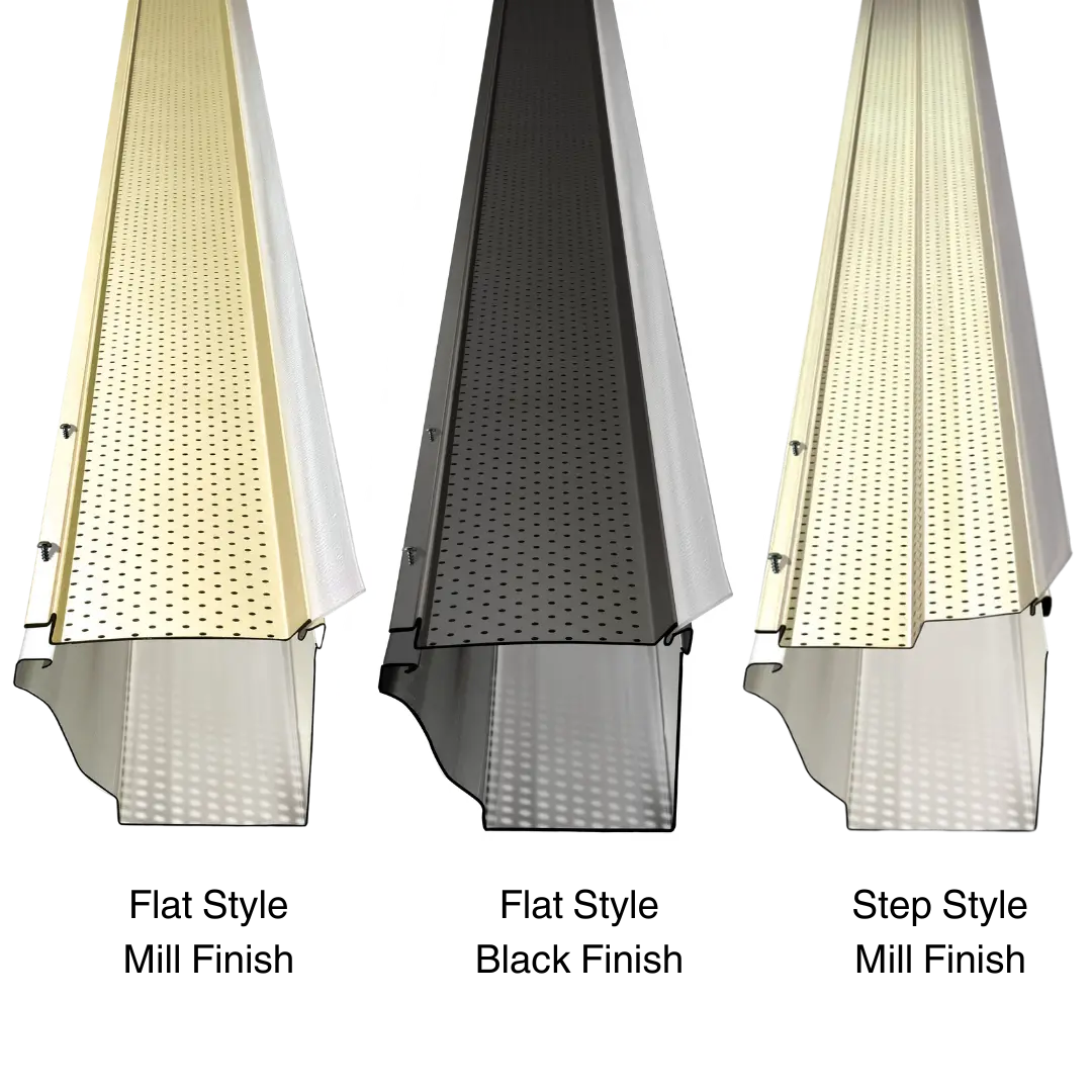 high quality aluminum gutter guard