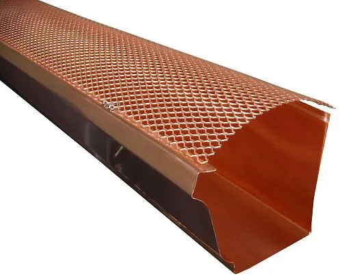 hinged aluminum gutter guard