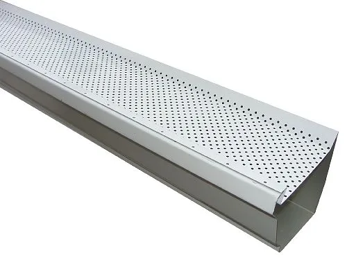 k style aluminum gutter guard