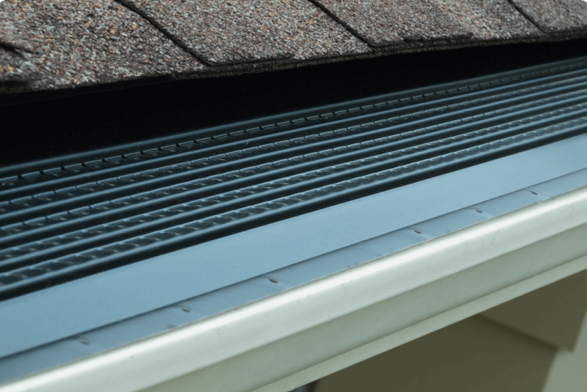 Easy On Gutter Guard 5 Inch Aluminum