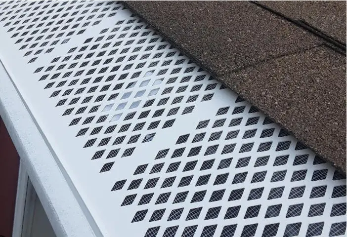 clean mesh aluminum gutter guard