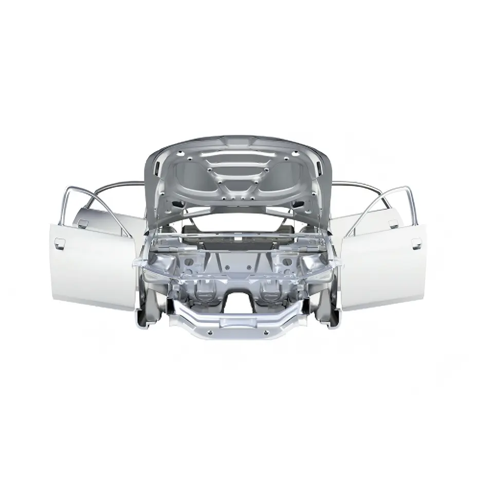 Aluminum car body frame