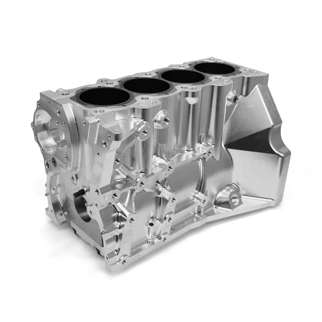 Billet aluminum block